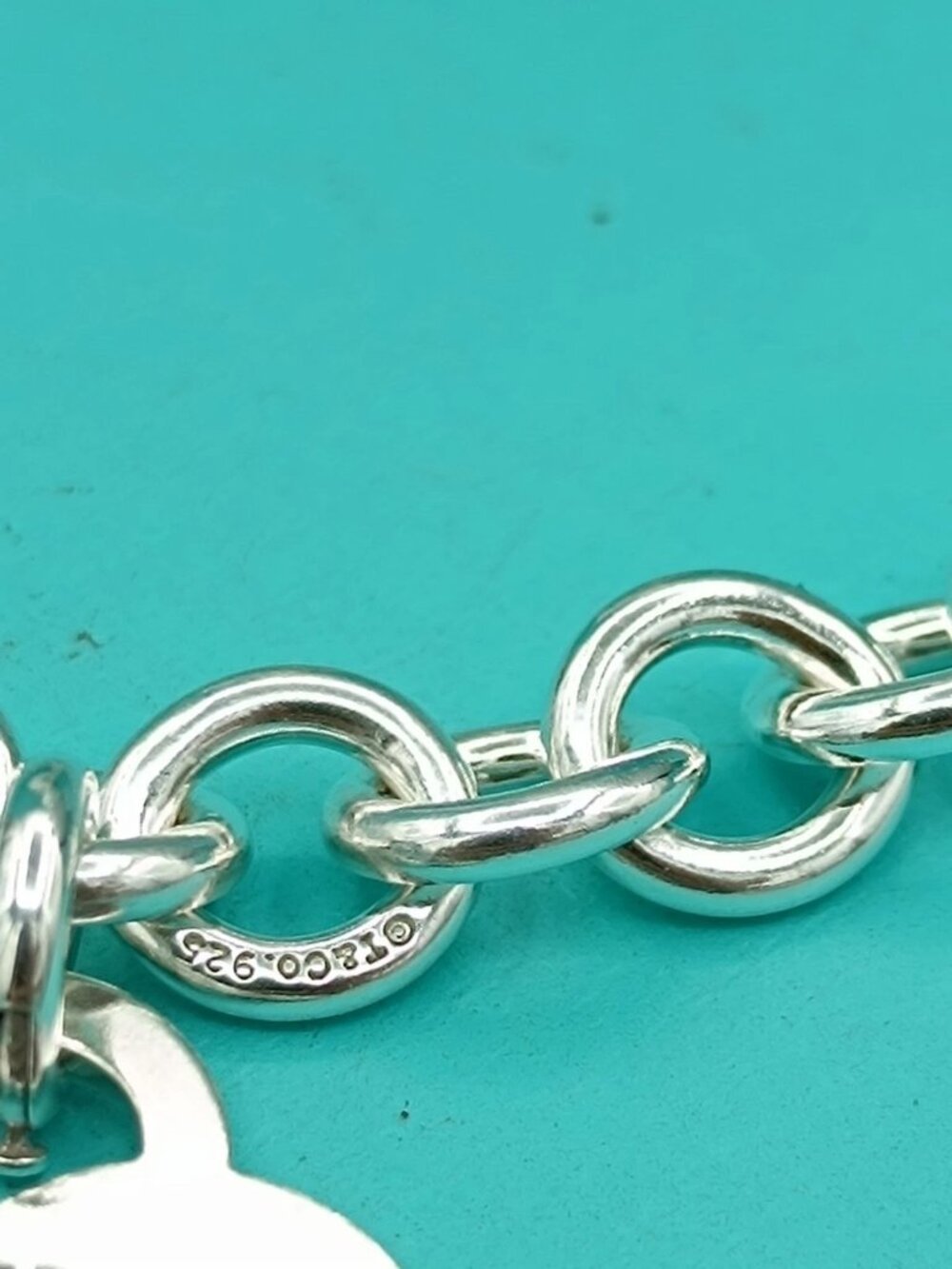 Tiffany & Co. Heart Tag Chain Link Necklace - Picture 4 of 4